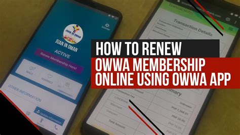 How to Renew Membership in OWWA Mobile App .